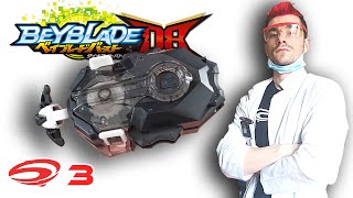 Déballage Beylauncher LR Beyblade Burst dynamite battle  Prolauncher conception épisode 3 [upl. by Duhl]