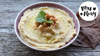 Bestes Hummus Rezept I gesunder und einfacher Brotaufstrich  Dip [upl. by Annail]