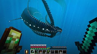 Gargantuan Leviathan in Minecraft [upl. by Worl]