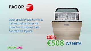 Fagor Dishwasher LVF66ITA A  DigitalZone Qormi [upl. by Detta288]