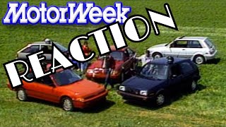 1987 Econo Hot Hatches Reaction Motorweek Retro [upl. by Anrak745]