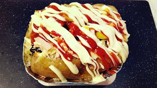 Турецкий КУМПИРKUMPIR Tayyorlanishi Turkish baked potato [upl. by Korwun]