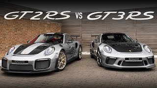 Battle of the Weissachs  GT3 RS vs GT2 RS [upl. by Ekim74]