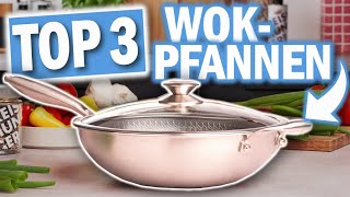 Beste WOK PFANNEN  Top 3 WokPfannen im Vergleich [upl. by Swanhildas706]