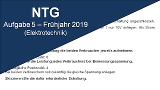 62 NTG Industriemeister IHK Aufgabe 5  Frühjahr 2019 [upl. by Eicram]