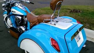 2018 Indian Vintage Motorcycle Trike [upl. by Anis511]