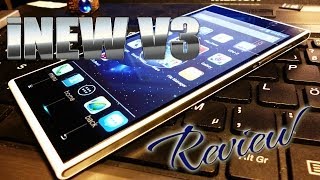 iNew V3 Review Test  MT6582 quadcore  Dualsim  Very Stylish Coolicoolcom ColonelZap [upl. by Nerred]