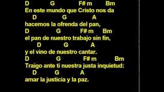 CANTOS PARA MISA  SABER QUE VENDRÁS  OFERTORIO  LETRA Y ACORDES  ADVIENTO Y ORDINARIO [upl. by Nered128]