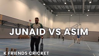 Junaid VS Asim Indoor Cricket 6 Oct 2024  K Friends Cricket [upl. by Whallon]