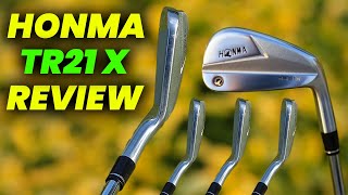 Honma Tr21 X Golf Iron Review Can These Irons Really Boost Your Distance [upl. by Kitchen]