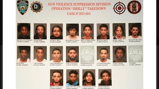 Bronx Gside Drilly Gang Indicted On 2 Murders amp Multiple Shootings Drill Rap Scene Indictment [upl. by Acirea911]