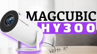 Magcubic Projector HY300 Pro 4K Review Why You SHOULD Buy This Viral Samsung Freestyle Clone [upl. by Llenrev]