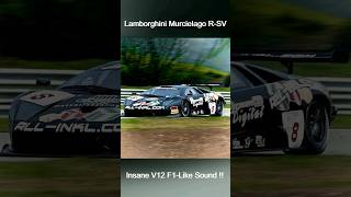 Legendary Murcielago GT1 V12 Formula 1 Sound HillclimbMonster [upl. by Enerak462]