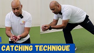 How To Catch The Ball In Cricket With PERFECT Technique  Cookie Patel Fielding Coaching Masterclass [upl. by Eahs750]