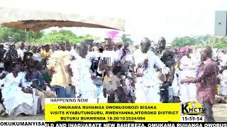 OMUKAMA RUHANGA OWOBUSOBOZI BISAKA VISITS KYABUKUNGURUKENYANNA BUTUKU BUKWENDA [upl. by Trebla304]