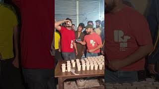 Banana Milk Shake Drinking Contest foodblogger funny mianbhai foodchallenge comedy food [upl. by Atinnor]