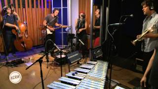 Calexico and Gaby Moreno performing quotCumbia de Dondequot Live on KCRW [upl. by Oinigih]