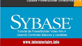 Tutorial de PowerBuilder Basico Video 4 Usando Controles Basicos variables Calculando Notas [upl. by Zink941]