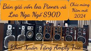 Mở Hàng Tặng Amply Trio  Bán Giá Vốn Loa Pioneer amp Loa Nga S 90D  Loa Nhật Bãi  Loa Bãi Nhật [upl. by Bishop]