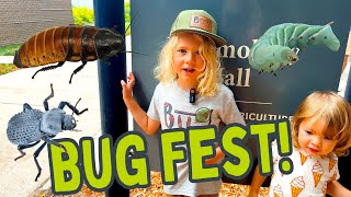 JuJu Meets REAL Entomologists and Learns About NEW Bugs at BUGFEST [upl. by Esila231]