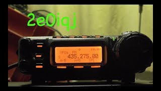 Yaesu ft857 ao85 setup [upl. by Diskson]