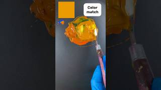 Art of the color match colormatching paintmixing colormixing [upl. by Beckman]