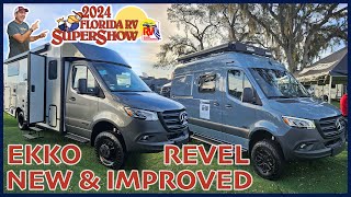 New WinnebagoRVs EKKO Sprinter and Redesigned Revel [upl. by Bary180]