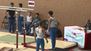 Championnat Gymnastique zone IDF  Equipes GAM ErmontFrance  10 Avril 2016 [upl. by Mya]