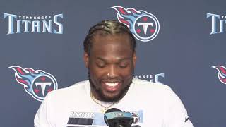 Im Competing and Leading  Derrick Henry Press Conference [upl. by Heaps]