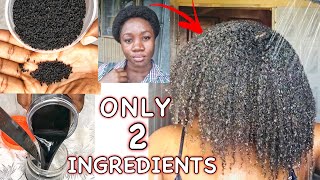 Only 2 Ingredients Amazing Hair Growth OilDo Not Wash It Out amp Your Hair Will Start Growing Proper [upl. by Jacie]