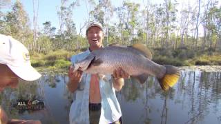 Secret Barramundi Spot ► All 4 Adventure TV [upl. by Walworth]