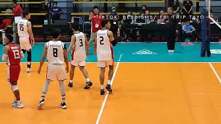 Spikers Turf 2022 Semifinals  Joeven dela Vega carries the PGJCNavy vs Marck Espejos Cignal Set 3 [upl. by Hammerskjold439]