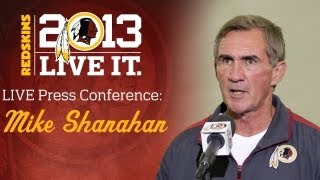 Coach Mike Shanahan Press Conference 091013 [upl. by Lattie616]