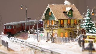 Modellbahn DDR  Ein Wintertraum in Weiß [upl. by Naitsyrk24]