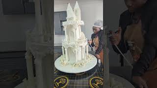 Castle wedding classes at bridge school of baking kingsofcakes [upl. by Sandye]