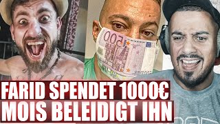 MOIS FreestyleAnsage an Farid Bang Spendet 1000€ auf TikTok nachdem Farid ihn demütigen wollte [upl. by Griffy]