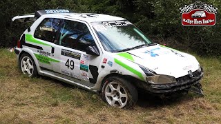 Rallye du HautLignon 2024 CRASH [upl. by Ydarb]