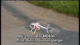 Innovator MD 530 geflogen von Kevin Güntensperger [upl. by Nnateragram]