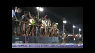 DESFILE BAFO DA ONÇA CAMPEÃO CARNAVAL PELOTAS 2012 PROGRAMA PELOTAS SHOW [upl. by Airaet]