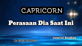 Capricorn ❤ Perasaan Dia Saat Ini [upl. by Lilyan240]