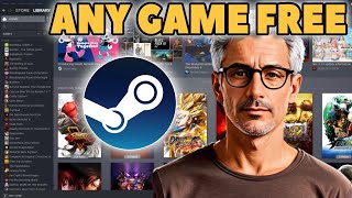 How to get ANY Steam Game for FREE 2024 Free Steam Games TUTORIAL [upl. by Fabiano]