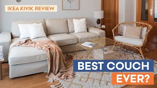 IKEA Kivik Sofa Series Review  Pros and Cons of our TOP Favorite Couch [upl. by Hortensa]