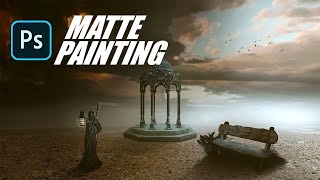 How to Create Matt painting in Photoshop  Photo manipulation Tutorial [upl. by Ijan]