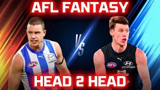 Luke DaviesUniacke vs Sam Walsh  AFL Fantasy 2024 Head2Head Ep6 [upl. by Paolina]