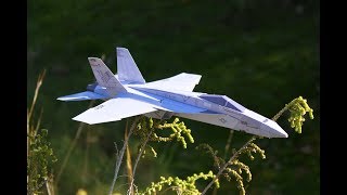 Paper F 18E Super Hornet [upl. by Ydal]