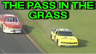 Dale Earnhardt quotThe Pass In The Grassquot [upl. by Akinehc]