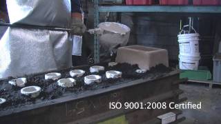 Sand Casting Production using Manual Molding Methods at Alcast Technologies [upl. by Magill377]