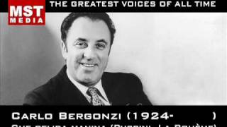 100 Greatest Singers CARLO BERGONZI [upl. by Sorilda]