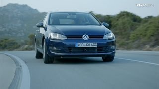 ► 2013 VW Golf 7 TSI 4door  DRIVING [upl. by Gasparo12]