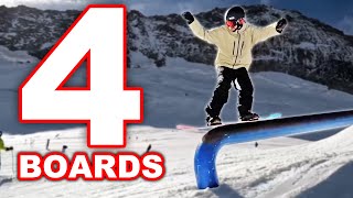 My Top 4 Nidecker Snowboards Overview [upl. by Bayly845]